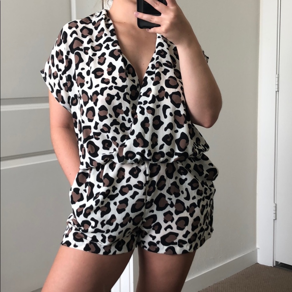 CHEETAH ROMPER